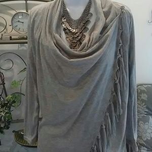 Fringe Cardigan Top (Brand New)